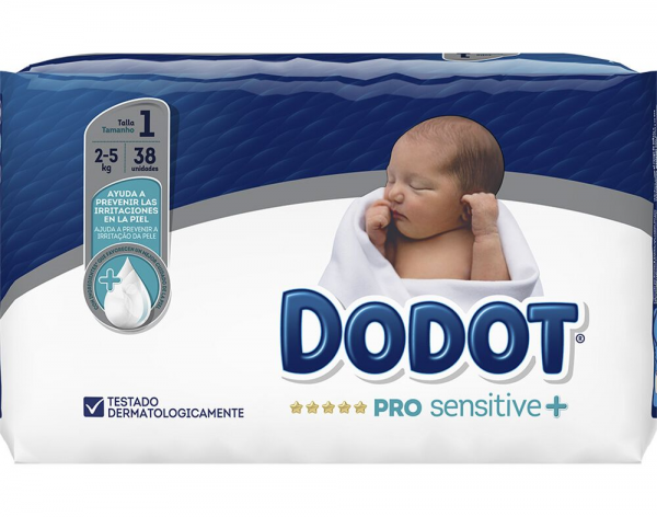Compre fraldas para recém-nascidos sensíveis Dodot tamanho 2
