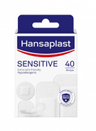 Hansaplast Sensitive 4tamanhos X40