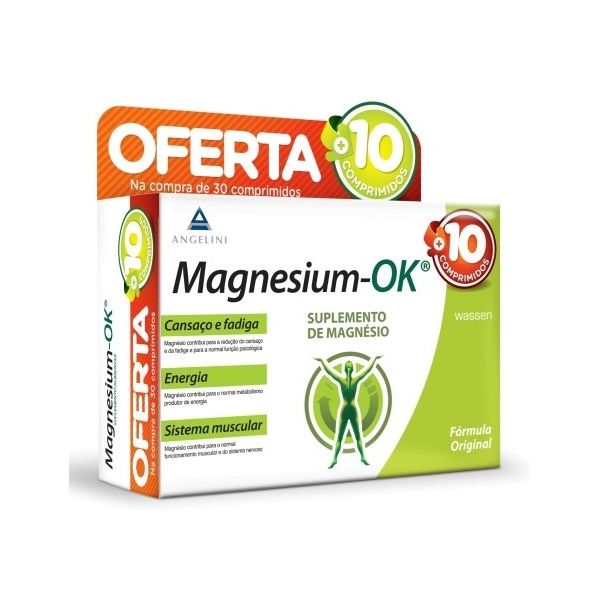 Magnesium Ok  Comp X30 +10 Comprimidos