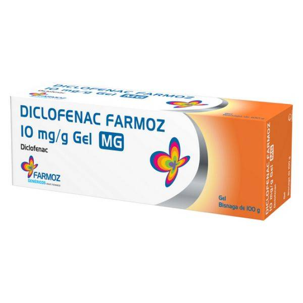 Diclofenac Farmoz 10mg/g Gel 100g MG