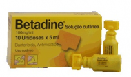 Betadine Solução Cutânea 10 x 5ml