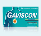 Gaviscon 24 Comprimidos Mastigáveis 