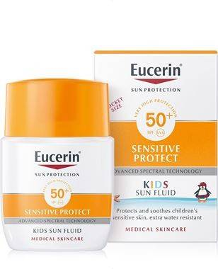Eucerin Sensitive Protect Fluido Solar Crianas SPF 50+ c/ Desconto 20%