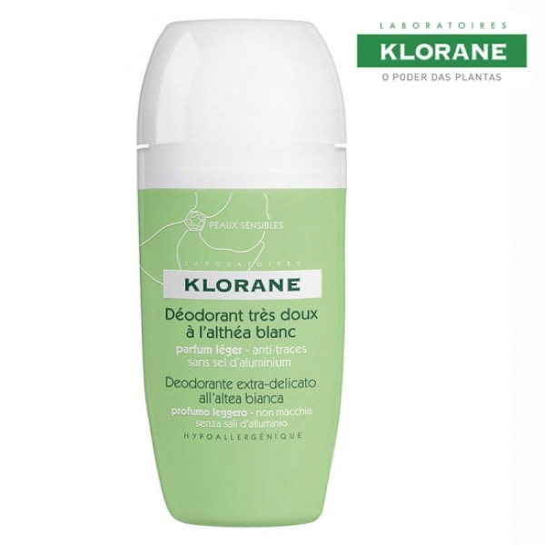 Klorane Roll-On Desodorizante Alteia Branca 40ml