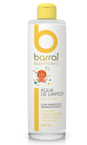 Barral Babyprotec Agua Limpeza 500ml