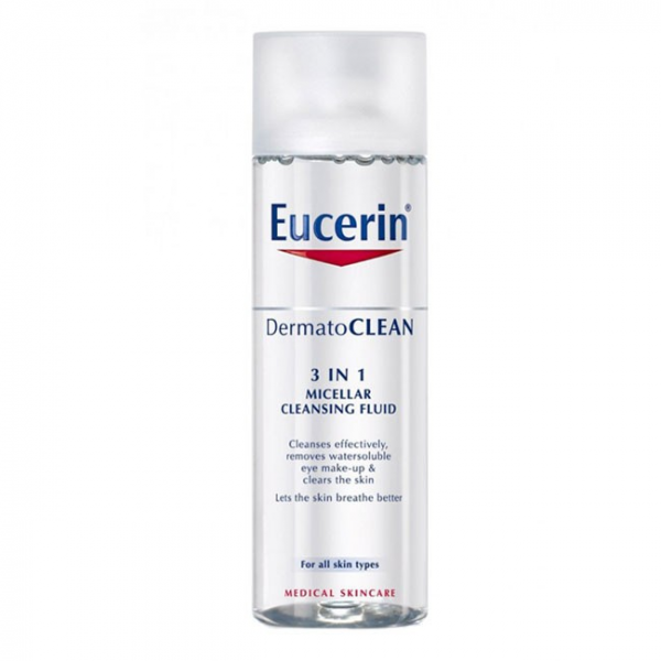 Eucerin Dermatoclean Soluo Limpeza Micelar 3 Em 1