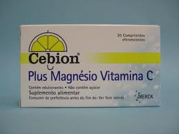 Cebion Plus Magne Comp Eferv Limao X20