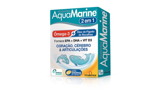 Aquamarine Caps Oleos De Peixe X 60