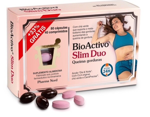 BioActivo Slim Duo 80 Cápsulas + 40 Comprimidos