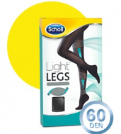 Dr. Scholl Light Legs Collants Compressão 60den L Preto