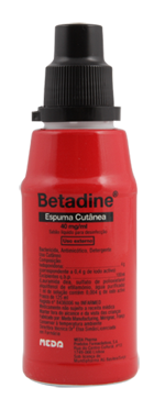 Betadine Espuma Cutânea 125 ml