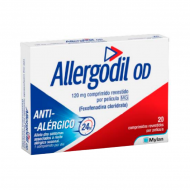 Allergodil OD MG, 120 mg Blister 20 Unidade(s) Comp revest pelic