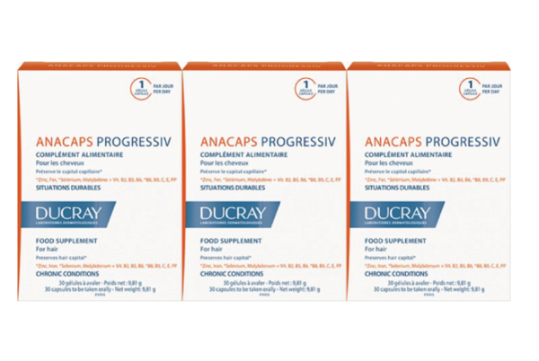 Ducray Anacaps Progressiv Caps X30 X3