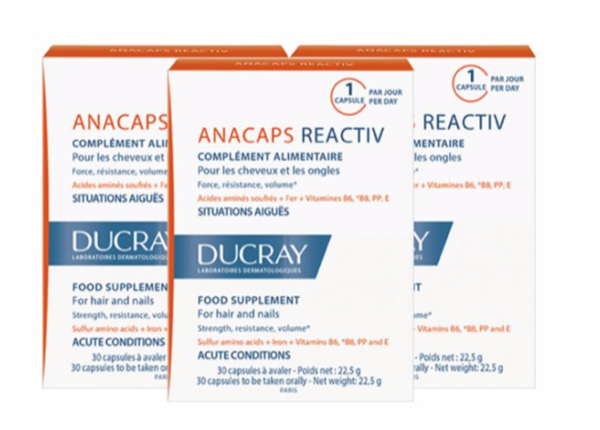 Ducray Anacaps Reactiv Caps X30 X3