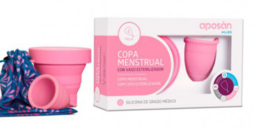 Aposan Mulher Copo Menstrual Tl+Esterilizador