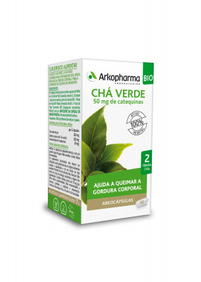 Arkocápsulas Chá Verde Bio Cápsulas, 40 Unidade(s)
