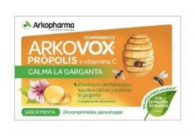 Arkovox Propolis+ Vit C Mel/Limao Comp X 24