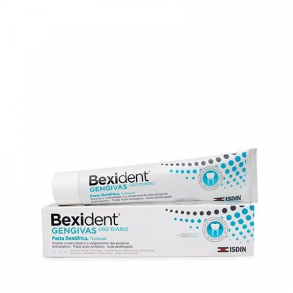 Bexident Gengivas pasta dentífrica manutenção triclosan 125 ml 