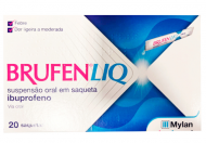 Brufen Liq , 200 mg/10 ml 20 Saqueta 10 ml Susp oral