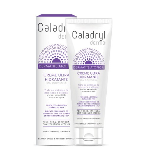 Caladryl Derma Dermatite Atópica Duo Creme ultra-hidratante sem cortisona 2 x 200 g com Oferta da 2ª Embalagem