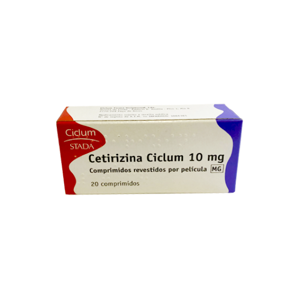 Cetirizina Ciclum MG, 10 mg x 20 comp rev