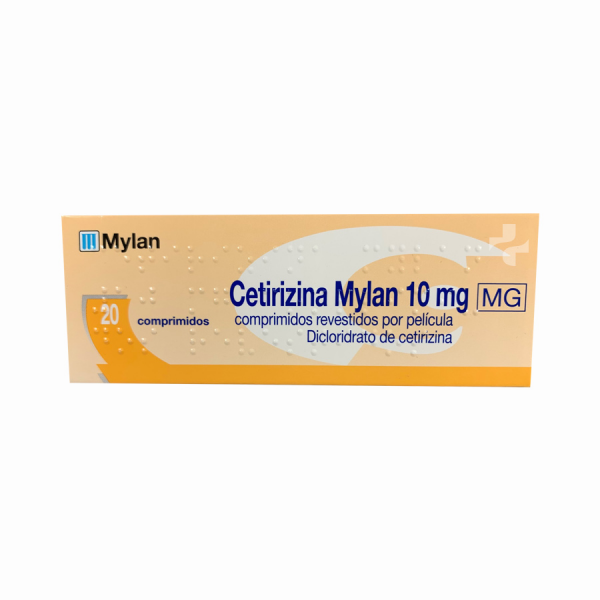 Cetirizina Mylan MG, 10 mg x 20 comp rev