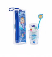 Chicco Conjunto de Higiene Oral Menino 3-6 Anos