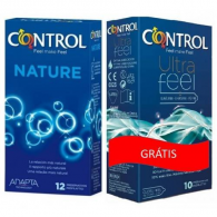 Control Nature Adapta Preservativos c/ Oferta Control Ultra Feel Preservativos 12+10