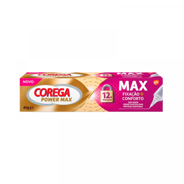 Corega Power Max Creme de Fixao e Conforto 40g