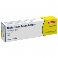 Diclofenac Bluepharma 10mg/g Gel 100g