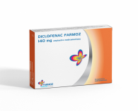 Diclofenac Farmoz , 140 mg 5 Saqueta Emplastros medicamentosos