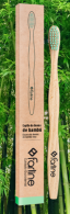 Farline Esc Dentes Bambu Verde