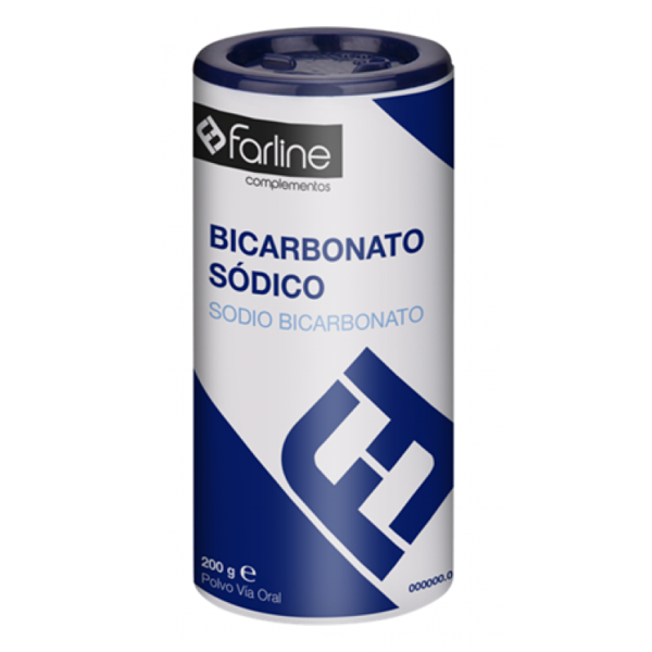 Farline Bicarbonato Sodio Po 200g p sol oral medida