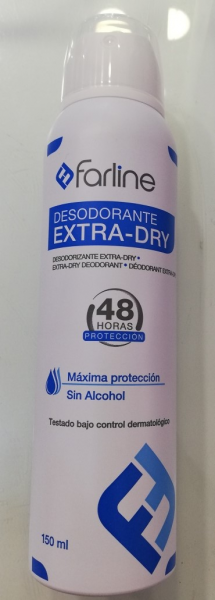 Farline Deo Spray Extra Dry 48H 150Ml