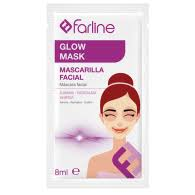 Farline Mascara Facial Glow mask 8Ml