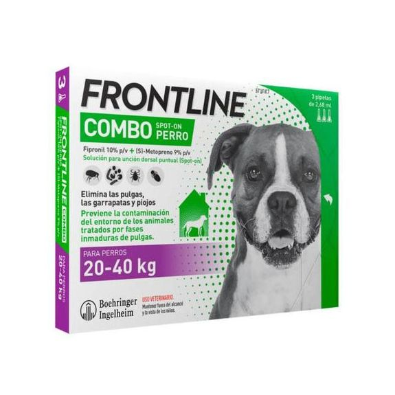 Frontline Combo Sol Cao 20-40kg 2,68mlx3