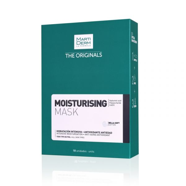 Martiderm Origin Moisturising Mask X10