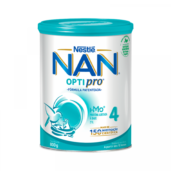 Nan 4 Solução Oral Lactea Po 800 G