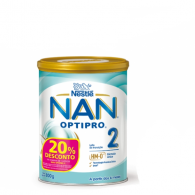 NAN Optipro 2 Leite Transicao 800G+Desconto 20%
