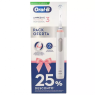 Oral B Pro 3 Escova Electrica Cuidado Gengivas Promo