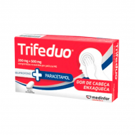 Trifeduo MG, 200 mg + 500 mg Blister 20 Unidade(s) Comp revest pelic