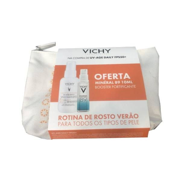 Vichy Capital Soleil Kit Verão UV-Age+Agua mineral 89