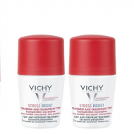 Vichy Duo Desodorizante antitranspirante stress resist tratamento intensivo 72h 2 x 50 ml com Desconto de 4,5€