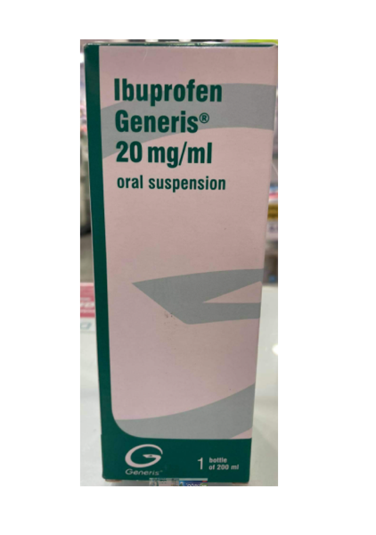 Ibuprofeno Generis Mg Mg Ml 0 Ml X 1 Susp Oral Ml